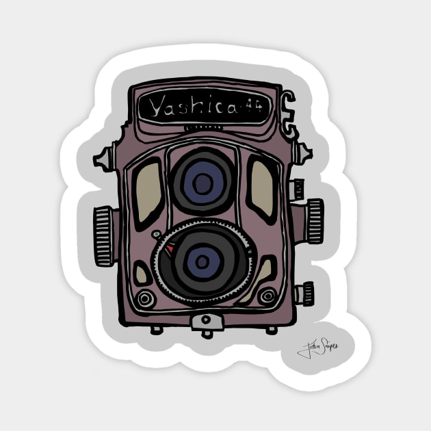 TLR Camera II Sticker by JSnipe